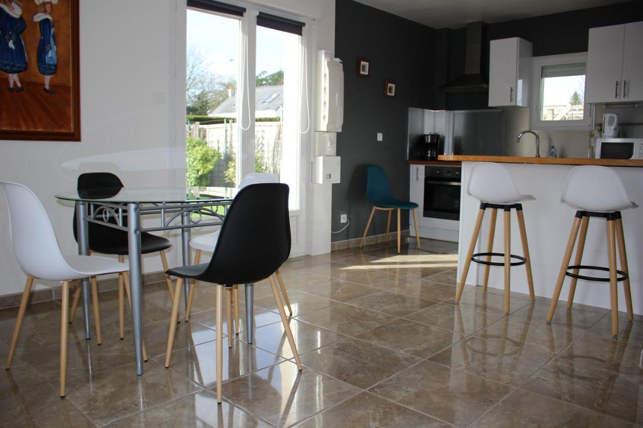 Kerguil-Leon Maison Familiale 2 Chambres, Plages A 10 Min En Voiture Moëlan-sur-Mer Exteriör bild